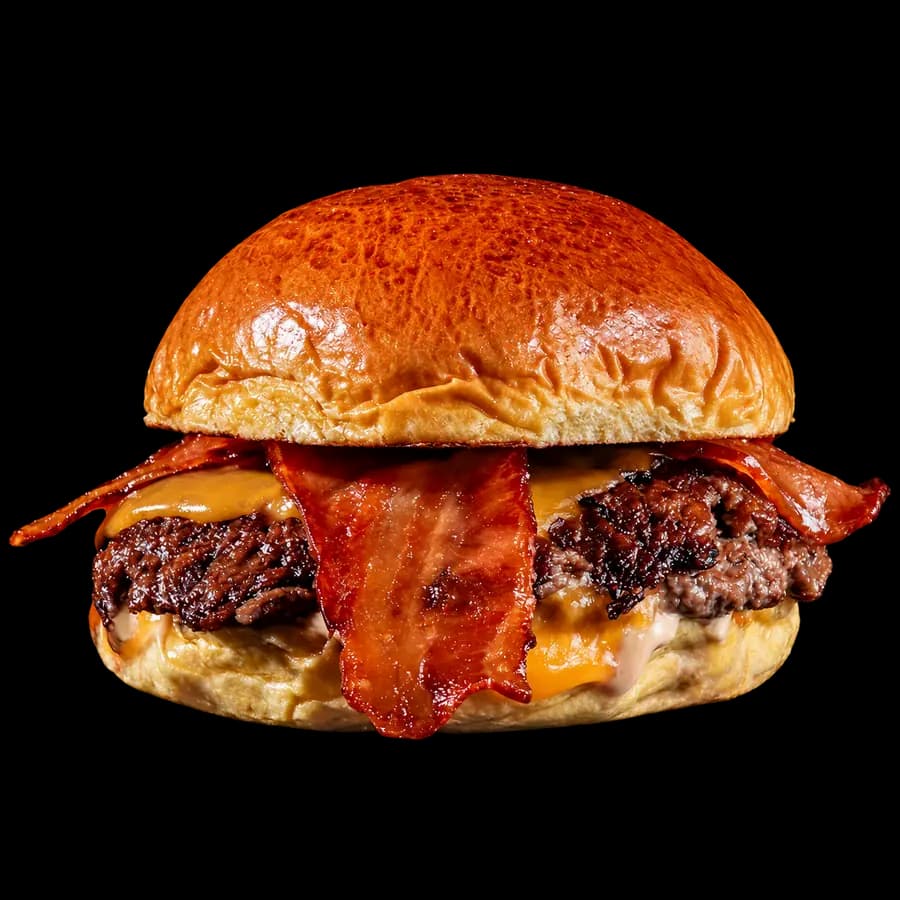 Hamburguesa Bacon Cheese de Big Boss Smash Burger