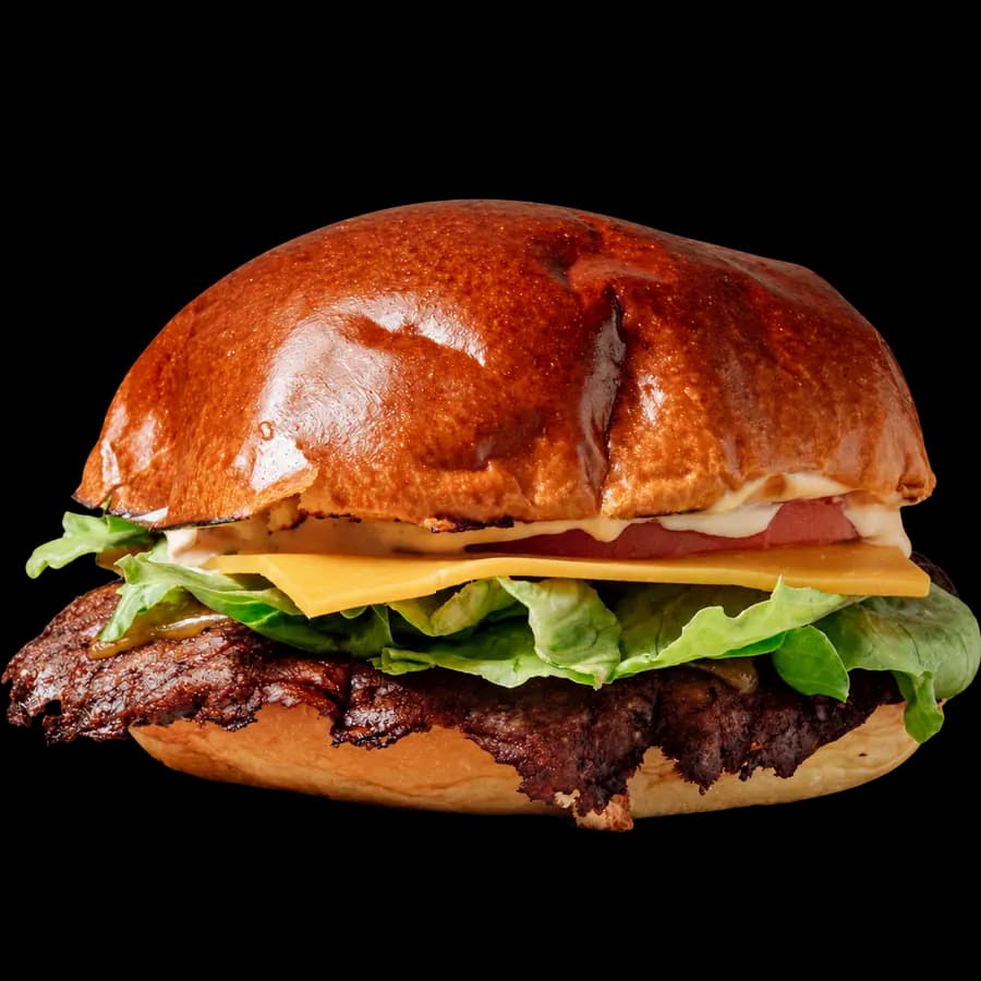 Hamburguesa La Básica de Big Boss Smash Burger